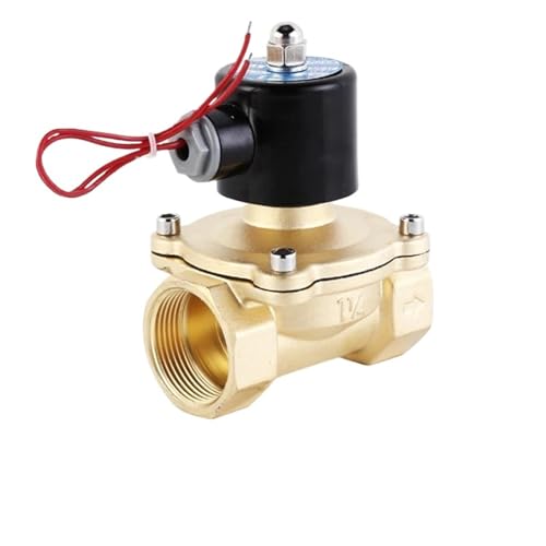 1-1/2" Solenoid Valve DN40 Normally Closed Brass 220V 12V 24V Solenoid Valve(NPT_12VDC_NBR-SEAL) von YOSLQRRCX