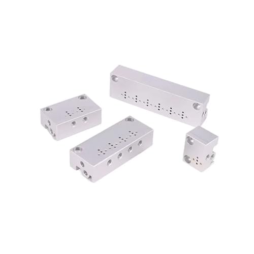 10-mm-Pneumatik-Magnetventilverteiler: Einzel- Und Mehranschluss-Gasverteilerblöcke Und Mikroverteiler-Durchflussumlenker(1F 5pcs) von YOSLQRRCX