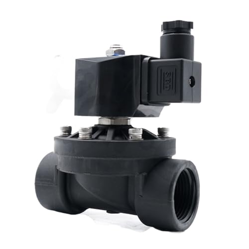 110 V 220 V 24 V 12 V, DN15 DN20 DN25 DN32 DN40 DN50, normalerweise geschlossenes/offenes Kunststoff-Magnetventil, Wasserventile(ES Normally closed,1-1/2"_NPT THREAD_AC220V) von YOSLQRRCX