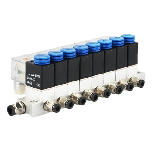 2V025-08 Normalerweise geschlossenes 12V 24V 220V Ventil pneumatisches pneumatisches Magnetventil 2-Wege-Magnetventil PNEUMAT Patronenmagnetventil(2V025-2F) von YOSLQRRCX