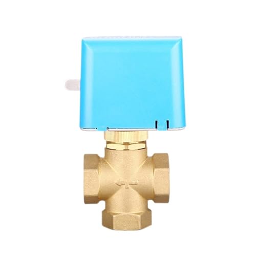 3/4" Motorized Electric Brass Globe Valves 2 Wire AC220V Three Way Stop Shut-off Valve von YOSLQRRCX