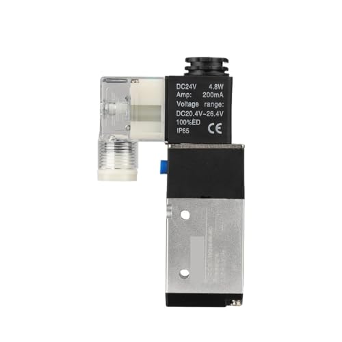 3V210-08 DC12V DC24V AC110V AC220V Pneumatic Fittings 3 Way 2 Position Air Directional Control Solenoid Valve(AC220V) von YOSLQRRCX