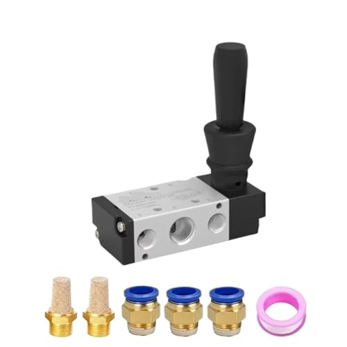 4H210-08 5/2 Way Hand Lever Operated Control Pneumatic Manual Valve(4H210-08 PC10-02) von YOSLQRRCX