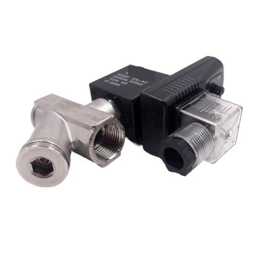 ADF695 Luftkompressor-Lufttank-Magnetventil SS304 Edelstahl Y-Filter Elektronisches Ablassventil(DC24V) von YOSLQRRCX