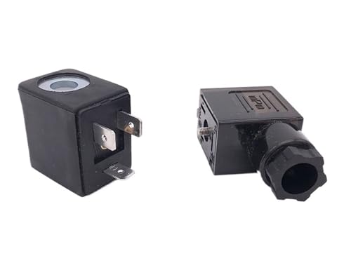 GOGO 4V210-06/08 4V220-06/08 4V230C 2P025-06/08 2V025-06/08 3V1-06 Steckertyp 24VDC 12V DC 220V AC 110V AC Ventilmagnetspule(AC24V) von YOSLQRRCX
