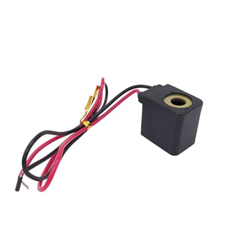 GOGO 4V210 2P025-06/08 2V025-06/08 3V1-06/M5 Innendurchmesser 8 mm, 9 mm Kabel, Magnetventilspule, 24 VDC, 12 V DC, 220 V AC, 110 V AC(24V) von YOSLQRRCX