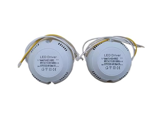 LED Driver Current 240mA 12-24W/24-40W SMD PCB light Ceiling Power Supply 3 color 3Pin lighting transformers Input AC175-265V((24-40W)-2) von YOSLQRRCX