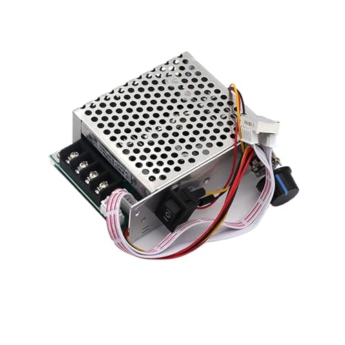 Liludin DC 10-50V 40A Motor Speed Controller PWM Motor 12V/24V/36V/48V Inverted Switch CW CCW Reversible Pulse Driver 10V-50V(With shell) von YOSLQRRCX