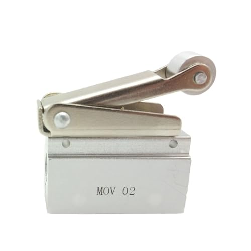 MOV 1/8 G Thread Mechanical Valve Pneumatic Control Air Valve Roller push selection for Package machine Automation(MOV 04 G1-8,2PCS) von YOSLQRRCX