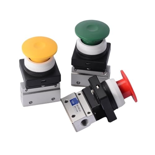 Mechanisches Zweiwegeventil Mit Zwei Positionen MOV-01 Pneumatischer Schalter CM3PM-06 Manuelles Steuerventil Mechanisches Ventil Der CM3-Serie(CM3PM-06) von YOSLQRRCX