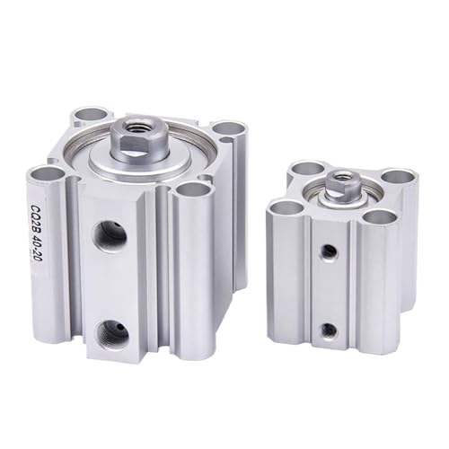 Pneumatic Thin Compact Cylinder CQ2B12 16 20 25 32 40 50 63 80 Stroke 5-100mm Female Thread Double Acting(Stroke 100mm) von YOSLQRRCX