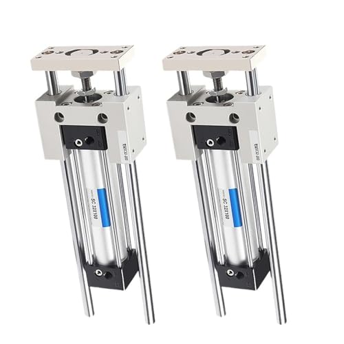 Pneumatische Standard Zylinder Linearführungsschiene for SC SU DNC Kolben SC32 SC40 SC50 Führung Unterstützung Halterung Montage Zubehör(Stroke 150mm) von YOSLQRRCX