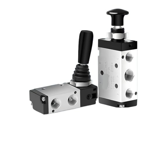 Pneumatisches Handventil 3R/4R/3H/4H Handventil/Handzugventil Handsteuerventil Zweipositions-Fünfwege(4R210 06 Hand Pull Valve) von YOSLQRRCX