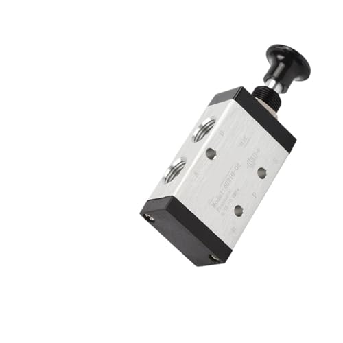 Pneumatisches Handzugventil 4R210-08 Zweipositions-Fünfwege-Handventil Zylindersteuerung Push-Pull-Umkehrventil 3R210-06(4R210 08) von YOSLQRRCX