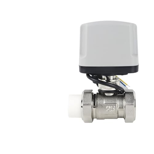 Ppr Wasserdichtes Elektrisches Zweiwegeventil 304 Edelstahlmaterial Verdickter Ventilkörper Korrosionsbeständiges Automatisches Temperaturregelwasserventil(220V PPR40) von YOSLQRRCX