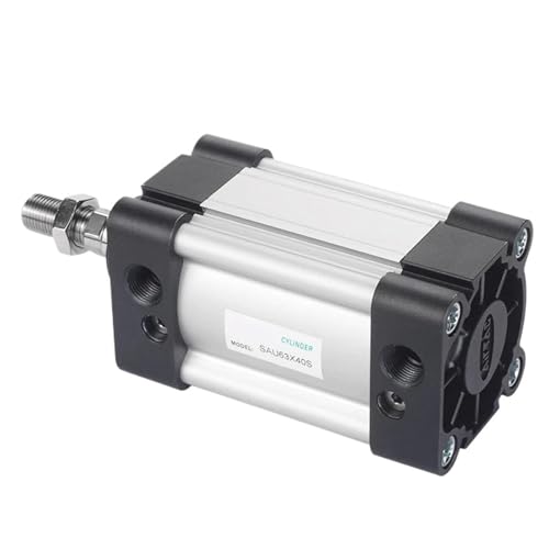 SAU32 40 50 63 80 100mm Bore Standard Pneumatic Air Cylinder Stroke 25-1000mm With Magnet Double Acting Type(Stroke 250mm-S) von YOSLQRRCX