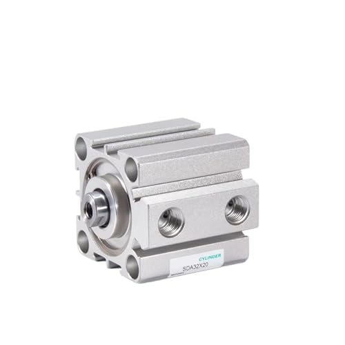 SDA12/16/20/25/32/40/50/63/80 Compact Cylinder Without Magnet Female Thread(100mm Stroke) von YOSLQRRCX