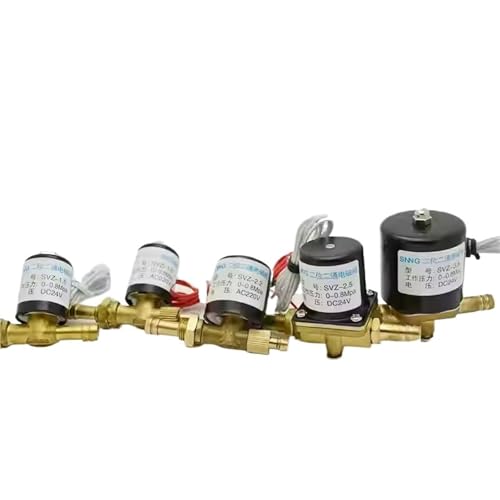 SVZ-2.5 VZCT-5.0 Magnetventil 0-0.8Mpa Argon-Lichtbogenschweißgerät AC DC 24V 36V 220V 2-Positionen-2-Wege-Magnetventil(SVZ-5 DC24V) von YOSLQRRCX