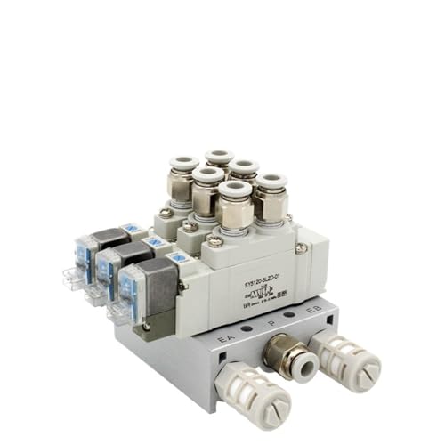 Typ SY5120 Magnetventilkombination Einzeln elektronisch gesteuertes Zylindersteuerventil SY5120-5LZD-01/SY5120-6LZD-01(SY5120-6LZD-01 6mm) von YOSLQRRCX