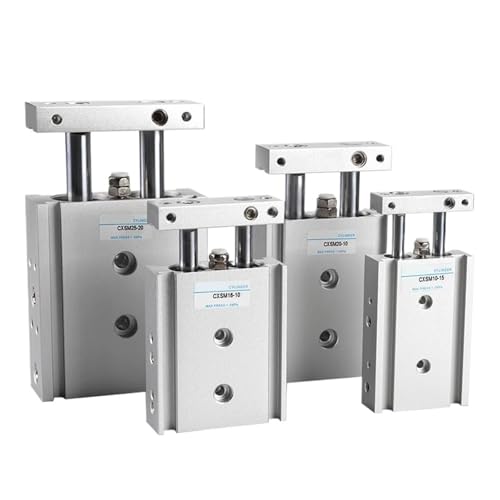Type Pneumatic Dual Axis Double Rod Cylinder CXSM6 CXSM10 CXSM15 CXSM20 CXSM25 CXSM32 Double Piston Rod(Stroke 100mm) von YOSLQRRCX