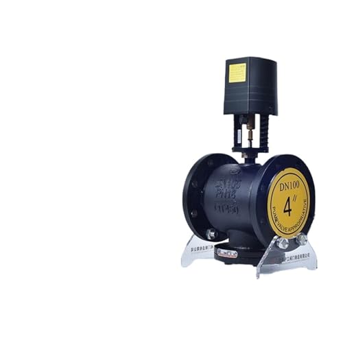 Ventil Zentrale Luft Dampf HVAC Durchflussregelventil Analoger Schalter Typ Elektrisches Zweiwegeventil(VB7200-16Q DN350) von YOSLQRRCX