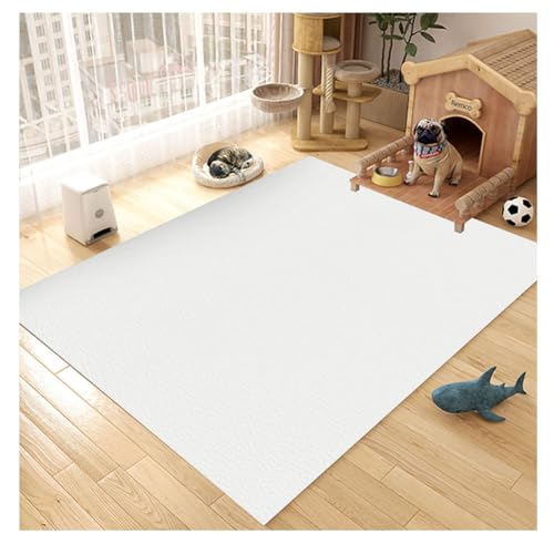 YOUCAI Haustier-Bodenmatte Wasserdicht PVC-Matte für Abwischbarer einfarbiger Teppich Läufer Fußmatte Wohnzimmer Deko Schlafzimmer für Eingang, Innenbereich und Küche BDye YOUCAI Haustier-Bodenmatte Wasserdicht PVC-Matte für Abwischbarer einfarbiger Teppich Läufer Fußmatte Wohnzimmer Deko Schlafzimmer für Eingang, Innenbereich und Küche BDye von YOUCAI