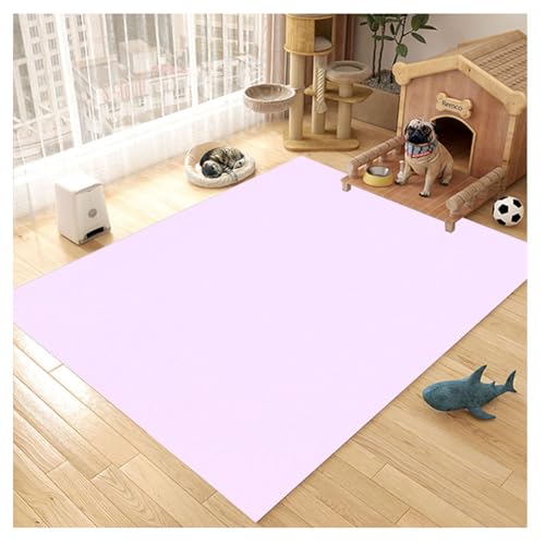 YOUCAI Haustier-Bodenmatte Wasserdicht PVC-Matte für Abwischbarer einfarbiger Teppich Läufer Fußmatte Wohnzimmer Deko Schlafzimmer für Eingang, Innenbereich und Küche Dxiang YOUCAI Haustier-Bodenmatte Wasserdicht PVC-Matte für Abwischbarer einfarbiger Teppich Läufer Fußmatte Wohnzimmer Deko Schlafzimmer für Eingang, Innenbereich und Küche Dxiang von YOUCAI