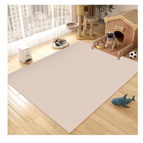 YOUCAI Haustier-Bodenmatte Wasserdicht PVC-Matte für Abwischbarer einfarbiger Teppich Läufer Fußmatte Wohnzimmer Deko Schlafzimmer für Eingang, Innenbereich und Küche cham YOUCAI Haustier-Bodenmatte Wasserdicht PVC-Matte für Abwischbarer einfarbiger Teppich Läufer Fußmatte Wohnzimmer Deko Schlafzimmer für Eingang, Innenbereich und Küche cham von YOUCAI
