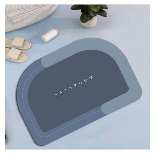 YOUCAI Modern Schlicht Badematte Schnelltrocknend Badezimmer-Fußmatte mit Kieselalgenschlamm rutschfest Waschbarer Läufer Badvorleger mit abstraktem geometrischem Muster 10 YOUCAI Modern Schlicht Badematte Schnelltrocknend Badezimmer-Fußmatte mit Kieselalgenschlamm rutschfest Waschbarer Läufer Badvorleger mit abstraktem geometrischem Muster 10 von YOUCAI