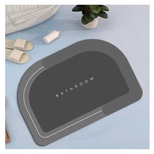 YOUCAI Modern Schlicht Badematte Schnelltrocknend Badezimmer-Fußmatte mit Kieselalgenschlamm rutschfest Waschbarer Läufer Badvorleger mit abstraktem geometrischem Muster 11 YOUCAI Modern Schlicht Badematte Schnelltrocknend Badezimmer-Fußmatte mit Kieselalgenschlamm rutschfest Waschbarer Läufer Badvorleger mit abstraktem geometrischem Muster 11 von YOUCAI