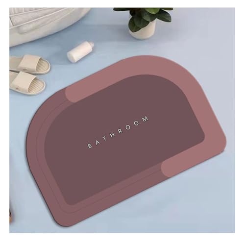 YOUCAI Modern Schlicht Badematte Schnelltrocknend Badezimmer-Fußmatte mit Kieselalgenschlamm rutschfest Waschbarer Läufer Badvorleger mit abstraktem geometrischem Muster 12 YOUCAI Modern Schlicht Badematte Schnelltrocknend Badezimmer-Fußmatte mit Kieselalgenschlamm rutschfest Waschbarer Läufer Badvorleger mit abstraktem geometrischem Muster 12 von YOUCAI