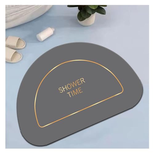 YOUCAI Modern Schlicht Badematte Schnelltrocknend Badezimmer-Fußmatte mit Kieselalgenschlamm rutschfest Waschbarer Läufer Badvorleger mit abstraktem geometrischem Muster 14 YOUCAI Modern Schlicht Badematte Schnelltrocknend Badezimmer-Fußmatte mit Kieselalgenschlamm rutschfest Waschbarer Läufer Badvorleger mit abstraktem geometrischem Muster 14 von YOUCAI