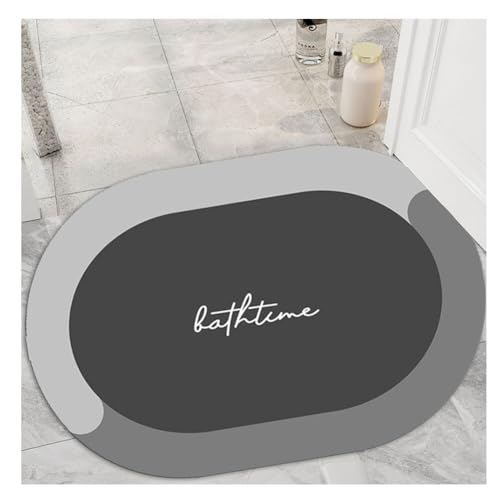 YOUCAI Modern Schlicht Badematte Schnelltrocknend Badezimmer-Fußmatte mit Kieselalgenschlamm rutschfest Waschbarer Läufer Badvorleger mit abstraktem geometrischem Muster 27 YOUCAI Modern Schlicht Badematte Schnelltrocknend Badezimmer-Fußmatte mit Kieselalgenschlamm rutschfest Waschbarer Läufer Badvorleger mit abstraktem geometrischem Muster 27 von YOUCAI