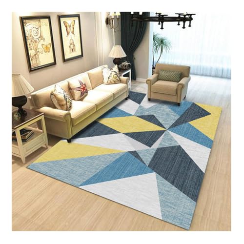 YOUCAI Modern Teppiche Matte Gemustert Luxuriöse Bodenmatte Große Teppich Schlichter Läufer Teppiche für den Innenbereich für Flur und Eingangsbereich Kinderzimmer V56 von YOUCAI