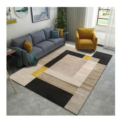 YOUCAI Modern Teppiche Matte Gemustert Luxuriöse Bodenmatte Große Teppich Schlichter Läufer Teppiche für den Innenbereich für Flur und Eingangsbereich Kinderzimmer V82 von YOUCAI