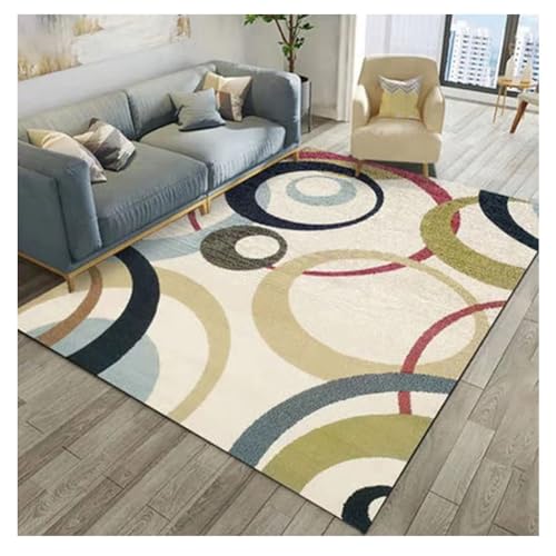 YOUCAI Schlafzimmerteppich Nordischem Muster Moderner Abstrakter Geometrischer Teppich Luxuriöser Waschbar Ultradünner Läufer für Eingangsbereich, Waschküche CaiSe YOUCAI Schlafzimmerteppich Nordischem Muster Moderner Abstrakter Geometrischer Teppich Luxuriöser Waschbar Ultradünner Läufer für Eingangsbereich, Waschküche CaiSe von YOUCAI