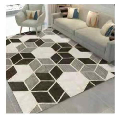 YOUCAI Schlafzimmerteppich Nordischem Muster Moderner Abstrakter Geometrischer Teppich Luxuriöser Waschbar Ultradünner Läufer für Eingangsbereich, Waschküche CamelPQ YOUCAI Schlafzimmerteppich Nordischem Muster Moderner Abstrakter Geometrischer Teppich Luxuriöser Waschbar Ultradünner Läufer für Eingangsbereich, Waschküche CamelPQ von YOUCAI