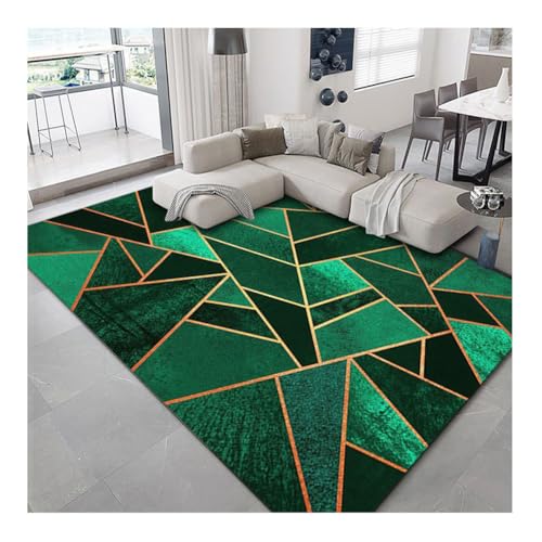 YOUCAI Schlafzimmerteppich Nordischem Muster Moderner Abstrakter Geometrischer Teppich Luxuriöser Waschbar Ultradünner Läufer für Eingangsbereich, Waschküche DaGrünJH YOUCAI Schlafzimmerteppich Nordischem Muster Moderner Abstrakter Geometrischer Teppich Luxuriöser Waschbar Ultradünner Läufer für Eingangsbereich, Waschküche DaGrünJH von YOUCAI