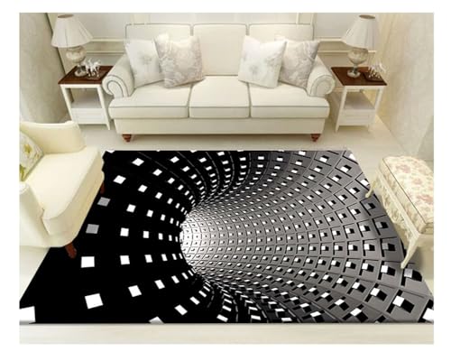 YOUCAI Schlafzimmerteppich Nordischem Muster Moderner Abstrakter Geometrischer Teppich Luxuriöser Waschbar Ultradünner Läufer für Eingangsbereich, Waschküche Jing-02 YOUCAI Schlafzimmerteppich Nordischem Muster Moderner Abstrakter Geometrischer Teppich Luxuriöser Waschbar Ultradünner Läufer für Eingangsbereich, Waschküche Jing-02 von YOUCAI