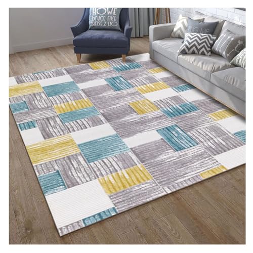 YOUCAI Schlafzimmerteppich Nordischem Muster Moderner Abstrakter Geometrischer Teppich Luxuriöser Waschbar Ultradünner Läufer für Eingangsbereich, Waschküche KT-07 YOUCAI Schlafzimmerteppich Nordischem Muster Moderner Abstrakter Geometrischer Teppich Luxuriöser Waschbar Ultradünner Läufer für Eingangsbereich, Waschküche KT-07 von YOUCAI