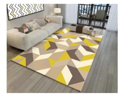 YOUCAI Schlafzimmerteppich Nordischem Muster Moderner Abstrakter Geometrischer Teppich Luxuriöser Waschbar Ultradünner Läufer für Eingangsbereich, Waschküche Li2 YOUCAI Schlafzimmerteppich Nordischem Muster Moderner Abstrakter Geometrischer Teppich Luxuriöser Waschbar Ultradünner Läufer für Eingangsbereich, Waschküche Li2 von YOUCAI