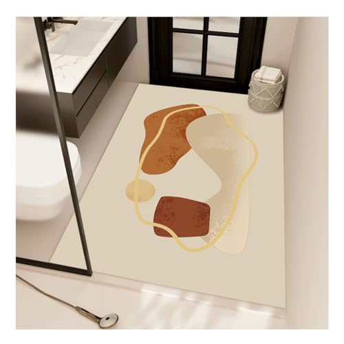 YOUCAI Teppiche Geometrische Kieselalgen-Bodenmatte rutschfeste Fußmatte Badewannenmatte Untertürteppich Mikrofaser-Läufer für Eingangsbereich, WC und Dusche ZhanY-NA YOUCAI Teppiche Geometrische Kieselalgen-Bodenmatte rutschfeste Fußmatte Badewannenmatte Untertürteppich Mikrofaser-Läufer für Eingangsbereich, WC und Dusche ZhanY-NA von YOUCAI