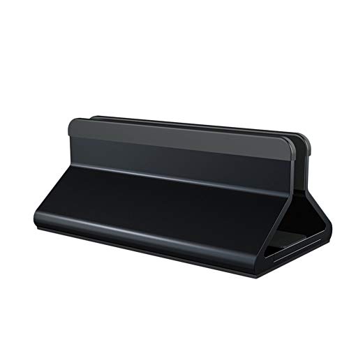 YOUCAI Vertikaler Laptop Ständer, Verstellbarer Laptopständer Platzsparender Laptopständerhalter Tischständer Kompatibel Ipad Pro/MacBook Air/Pro/Surface Pro Schwarz von YOUCAI