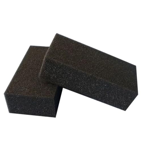 YOUGANG 2 Stück Stuhlpolster Ersatz-Schaumstoff,Höhe 3/5/7/10cm DIY Projekte Schaumstoffplatte für Sitzkissen Bar-Sitzer Sofa Topper Matratze Sessel (Höhe 10cm-50x50cm) von YOUGANG