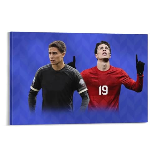 Kenan Yıldız Spieler-Poster, berühmte Fußballposter, Wandkunst, Gemälde, Leinwanddrucke, Dekor-Poster, Kunstwerke, 30 x 45 cm von YOUMAN