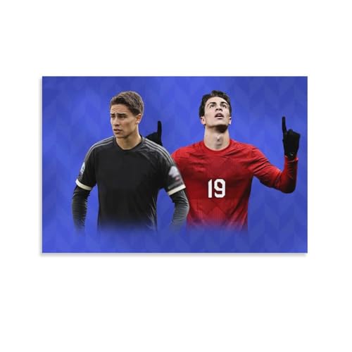 Kenan Yıldız Spieler-Poster, berühmte Leinwand, Wandkunstdruck, Poster, Foto, Gemälde, Poster, Raumdekoration, 60 x 90 cm von YOUMAN