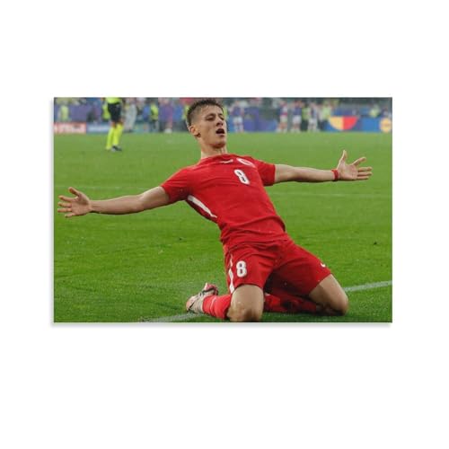 YOUMAN Arda Güler Fußballspieler-Poster, Kunstwerke, Leinwand-Poster, Wandkunstdrucke, moderne Dekoration, 40 x 60 cm von YOUMAN