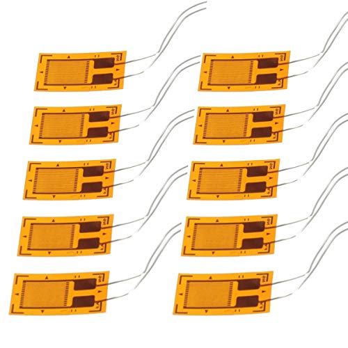 YOUMILE 10er Pack BF350-3AA BF350 350 Ohm Hochpräzises Druckwiderstands-Dehnungsmessgerät von Youmile