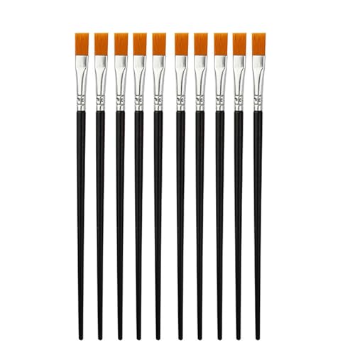 10 Stück handbemalte Pinsel Kunstpinsel Sets Nylon Haar Künstler Acrylpinsel für Acryl Öl Aquarell Aquarellpinsel Set Ölmalpinsel Acrylpinsel Set für runde 10 Stück handbemalte Pinsel Kunstpinsel Sets Nylon Haar Künstler Acrylpinsel für Acryl Öl Aquarell Aquarellpinsel Set Ölmalpinsel Acrylpinsel Set für runde von YOUNAFEN