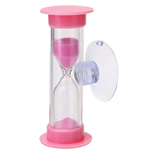 YOUNAFEN 2-Minuten-Sanduhr-Timer mit Saugnapf, Dusche, Zahnputz-Timer, Kinder-Timer, Spielzeug, Dekorationen, Sanduhr-Timer für Kinder, 2-Minuten-Timer für Kinder, Sanduhr, Sand von YOUNAFEN